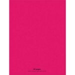 CONQUERANT C9 Cahier piqûre 24x32cm 48 pages 90g grands carreaux Seyès. Couverture polypropylène Rose