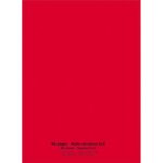 CONQUERANT C9 Cahier piqûre 24x32cm 96 pages 90g quadrillé 5x5. Couverture polypropylène Rouge