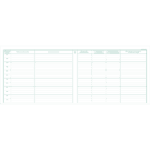 EXACOMPTA Registre Dangers graves et imminents format 24x32cm, piqûre 20 pages foliotées 6622E – Image 3