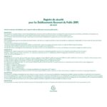 EXACOMPTA Registre de Sécurité pour les ERP format 24x32cm, piqûre 20 pages 6623E – Image 2