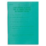 EXACOMPTA Livret individuel de contrôle p/ conducteur & convoyeur de transport routier 5070E