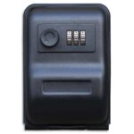 RESKAL Garde clé à combinaison, 3 chiffres. Dimensions : L10 x H14,7 x P5,7 cm.