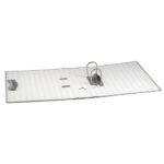 EXACOMPTA Classeur à levier en carton Gris avec perforateur dos 70mm – Image 2