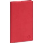 EXACOMPTA Semainier poche WINNER Espace 17 sellier, Janvier à Décembre, 9x17,5cm assortis