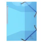 EXACOMPTA Chemise 3 rabats et élastique Iderama en polypropylène 5/10e. Coloris assortis – Image 2