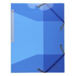 EXACOMPTA Chemise 3 rabats et élastique Iderama en polypropylène 5/10e. Coloris assortis – Image 3