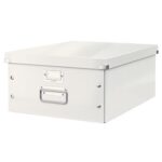 LEITZ Boîte CLICK&STORE L-Box. Format A3 - Dimensions : L36,9xH20xP48,2cm. Coloris Blanc.