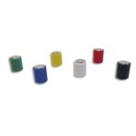 WONDAY Lot de 12 aimants magnétiques cylindrique. Diamètre 6mmx10mm - 1 à 20 feuilles - assortis