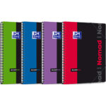 OXFORD Nomadbook 160 pages (couverture PP), Seyès (technologie réglure SCRIBZEE). Format A4+