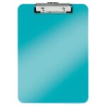 LEITZ Porte-blocs A4 menthe, crochet de suspension, capacité 75 feuilles - Dim : L22,8 x H1,7 x P32 cm