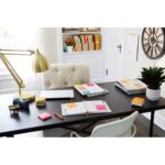 POST-IT® Lot de 6 blocs notes Super Sticky rose foncé. Dimensions 76x76mm. 90 feuilles. BP876 – Image 4