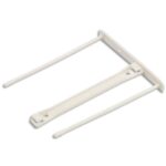 BANKERS BOX Boîte de 100 attaches plastique pour archivage + une poignée de transfert plastique. Blanc.
