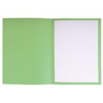 EXACOMPTA Paquet de 25 dossiers de plaidoirie pré-imprimés, en carte 265g. Coloris Vert. – Image 2