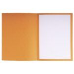 EXACOMPTA Paquet de 25 dossiers de plaidoirie pré-imprimés, en carte 265g. Coloris Orange. – Image 2