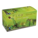 PURO Boîte de 25 sachets de thé Menthe enveloppés Fairtrade Tea