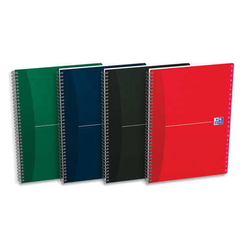 320889_d1-1.jpg OXFORD Répertoire spirales couverture souple format 21x29,7cm 180p réglure ligné 7mm gamme OXFORD OFFICE – Image 1
