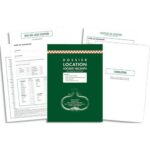 EXACOMPTA Kit dossier location meublée, contrat + état des lieux + notice + inventaire + acte de caution