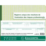 EXACOMPTA Registre évaluation des riques professionnels format 24x32cm, 60 pages 6617E – Image 4