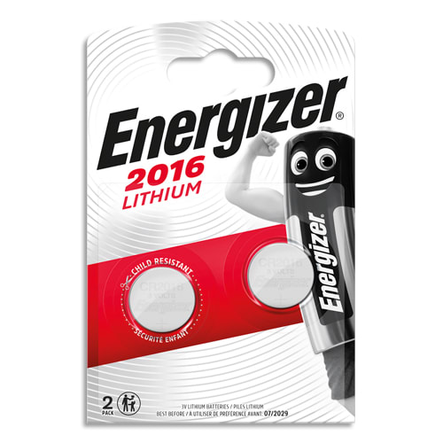 327054_d1-1.jpg ENERGIZER Pile Lithium CR2016, pack de 2 piles – Image 1