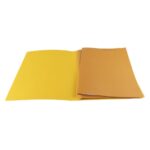 EXACOMPTA Chemise LUSTRO dos rainé de 1,5 à 3,5 cm. Carte lustrée 5/10e, 400 gr coloris Jaune – Image 2
