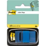 POST-IT Set de 50 marque-pages souples, coloris Bleu