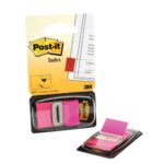 POST-IT Set de 50 marque-pages souples, coloris Rose vif – Image 2
