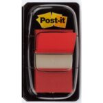 POST-IT Set de 50 marque-pages souples, coloris Rouge – Image 4