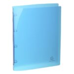 EXACOMPTA Classeur 4 anneaux dia 15mm Iderama polypro souple 5/10 brillant. Dos 2cm. Coloris assortis – Image 2