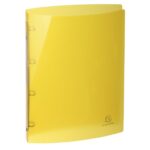 EXACOMPTA Classeur 4 anneaux dia 15mm Iderama polypro souple 5/10 brillant. Dos 2cm. Coloris assortis – Image 4