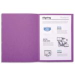EXACOMPTA Paquet de 100 chemises FOREVER en carte recyclée 220g. Coloris lilas