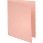 EXACOMPTA Paquet de 100 chemises FOREVER en carte recyclée 220g. Coloris Rose – Image 2