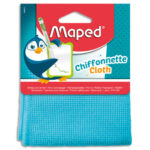 MAPED Chiffonnette nettoyante pour ardoise blanche. Coloris bleu