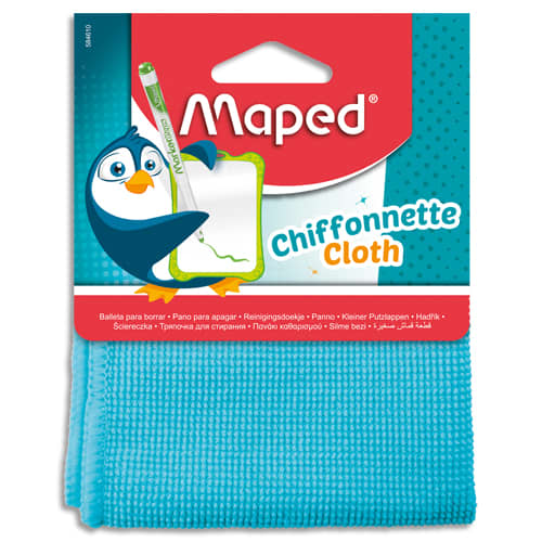 377309_d1.jpg MAPED Chiffonnette nettoyante pour ardoise blanche. Coloris bleu – Image 1