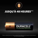 DURACELL Piles Rechargeables AA 1300 Mah, lot de 4 piles – Image 3