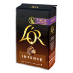 L'OR Paquet de 250g de café moulu intense 100% Arabica