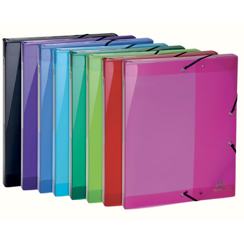 380964_d1.jpg EXACOMPTA Boîte classement Iderama PP 5/10e, dos 25mm. Coloris assortis – Image 1