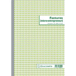 EXACOMPTA Manifold Factures auto-entrepreneur 29,7x21cm - 50 feuillets dupli autocopiants