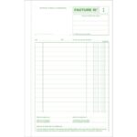 EXACOMPTA Manifold Factures 21x13,5cm - 50 feuillets tripli autocopiants – Image 3