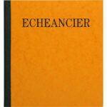 EXACOMPTA Piqûre 21x19cm - Echéancier tracé journal 80 pages