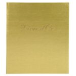 EXACOMPTA Livre d'or simili-cuir, tranche or, titre frappé 140 pages, papier 110 g. 21x19 cm, 5 coloris – Image 4