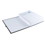 EXACOMPTA Chemise extensible NCLIP en papier toilé. Sangle à clip. Dos rainuré 13cm. Coloris noir – Image 3