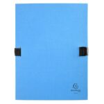 EXACOMPTA Chemise extensible NCLIP en papier toilé. Sangle à clip. Dos rainuré 13cm. Coloris assortis – Image 3