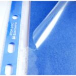EXACOMPTA Sachet de 25 pochettes perforées A4 PP transparent lisse 6/100. Ouverture en coin 2/3 hauteur – Image 4
