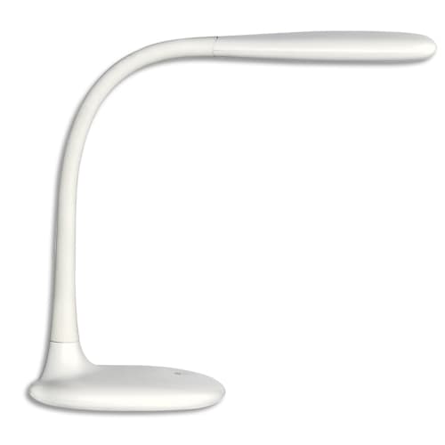 386234_d1.jpg UNILUX Lampes à LEDS Lucy Blanche en métal gainé élastomère, hauteur 39 cm, longueur bras 37 cm – Image 1