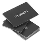 TIMEMOTO Boîte de 25 badges cartes RF-100 pour pointeuses TimeMoto 125-0603