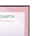 EXACOMPTA Parapheur 24 compartiments Noir, couverture en PVC expansé – Image 3