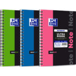 OXFORD Notebook 160 pages (en carte rembordée rigide), Seyès (technologie réglure SCRIBZEE). Format B5