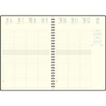 EXACOMPTA Semainier Bureau SWAN 29,Janvier à Décembre, 29,7x21cm assortis