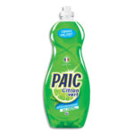 PAIC CITRON Flacon de 750 ml de liquide vaisselle main parfumé citron Vert