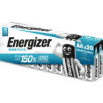 ENERGIZER Pile Max Plus AA E91, pack de 20 piles